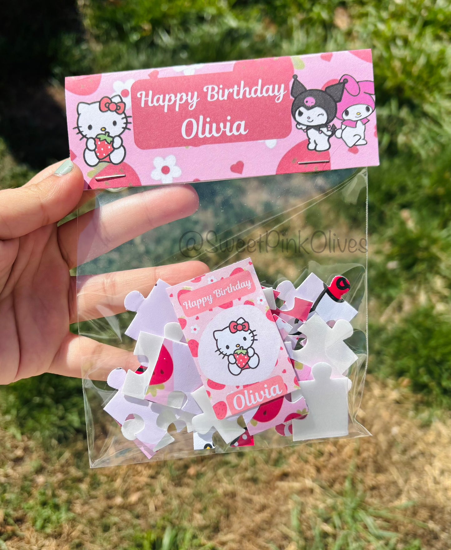 Kitty Puzzle Party Favor