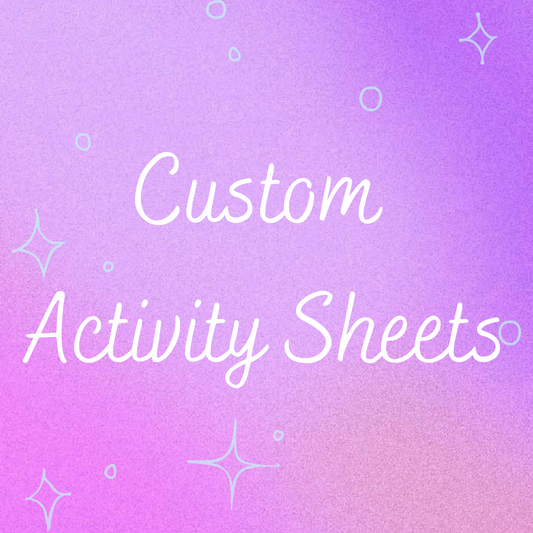 Custom Activity Sheets