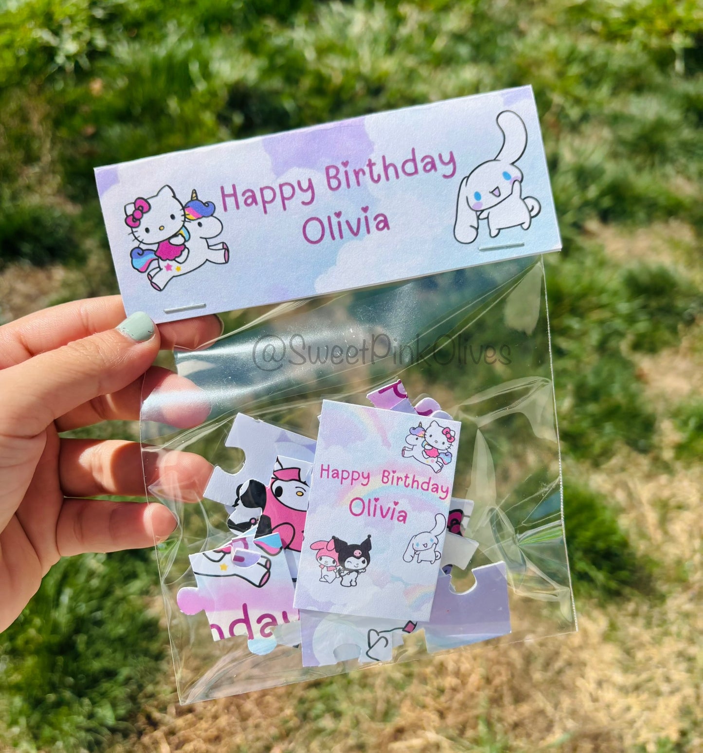 Kitty Puzzle Party Favor