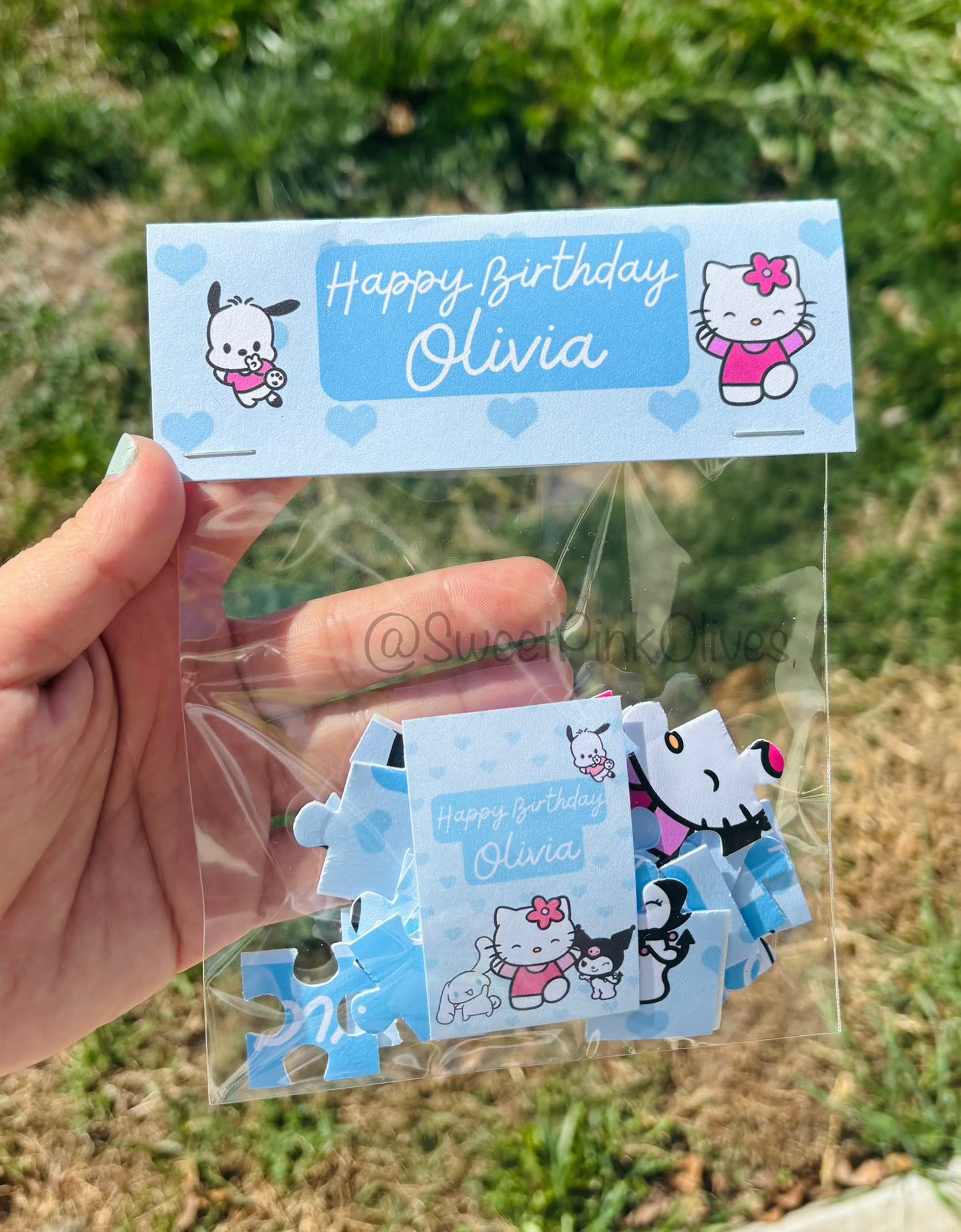 Kitty Puzzle Party Favor