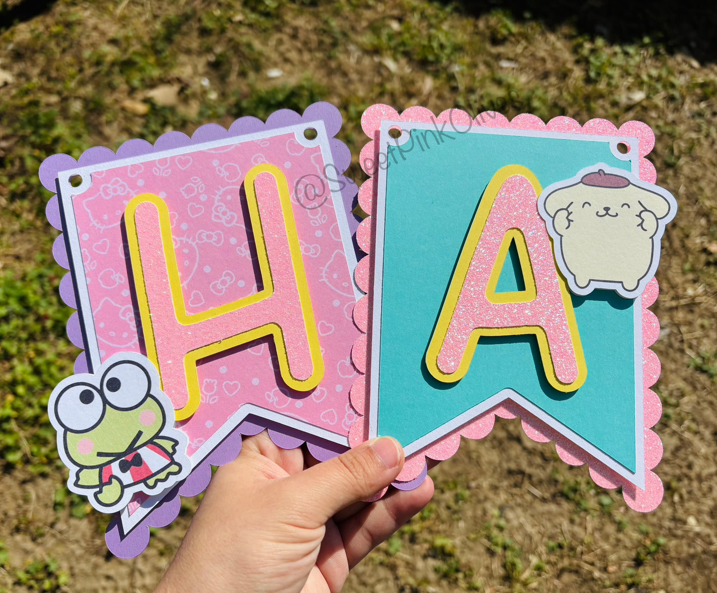 Kitty Birthday Banner