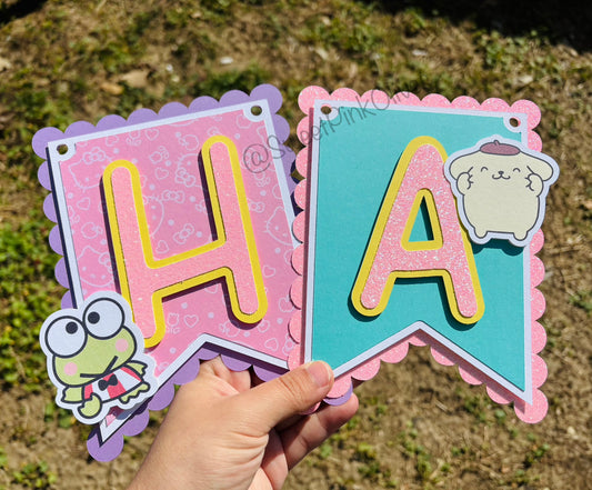 Kitty Birthday Banner