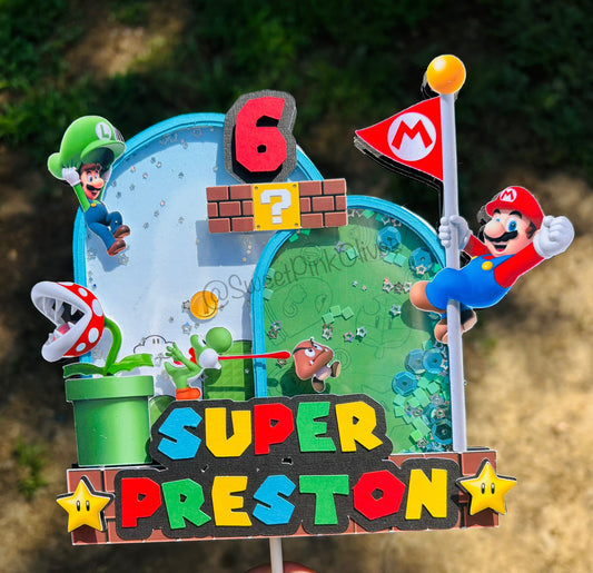 Mario Cake Topper