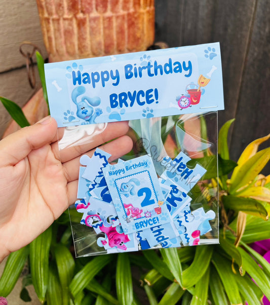 Custom Puzzle Party Favors