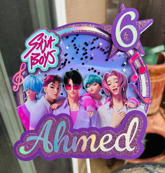 Kpop Cake Topper