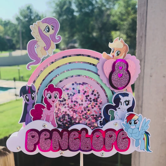 Pony Cake Topper